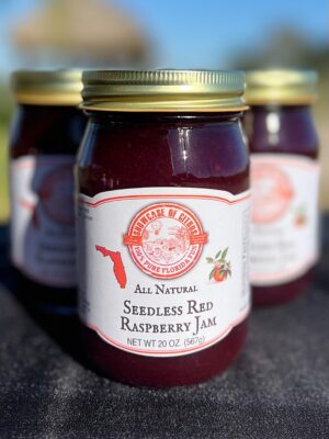 Seedless Red Raspberry Jam