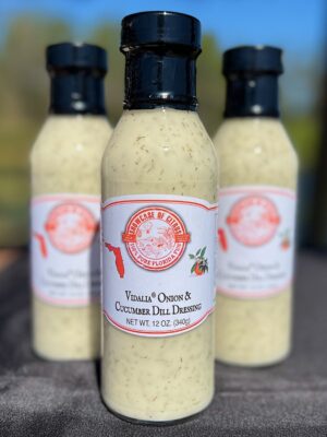 Vidalia Onion and Cucumber Dill Dressing